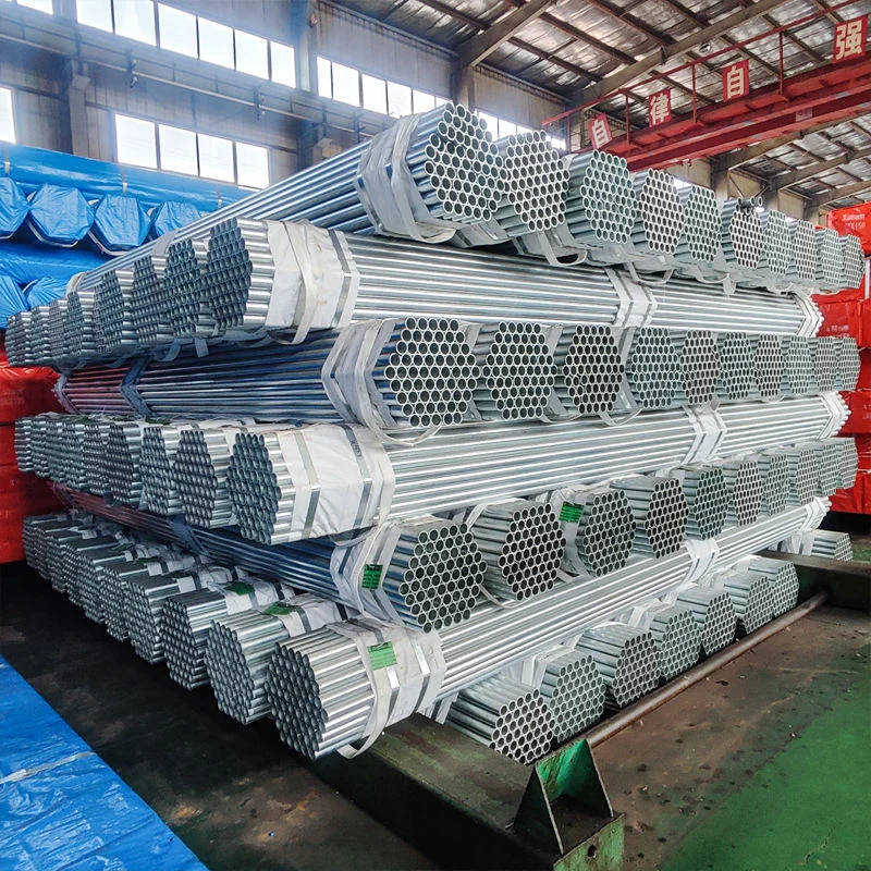 Scaffold steel tubes in stock